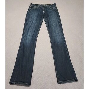 Women's Citizens of Humanity‎ Ava Low Rise Straight Leg Blue Jeans Size 28